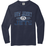 NJ Jets Heavyweight Ring Spun Long Sleeve Tee