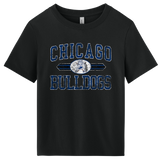 Chicago Bulldogs Women's 6-Ounce Heavyweight Tee
