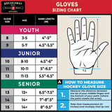 Charlotte Rush CCM 85C Custom Gloves Senior