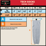 Delaware Jr. Blue Hens Sublimated Tech Socks