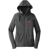 Mount St. Charles New Era Ladies Tri-Blend Fleece Full-Zip Hoodie