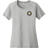 Upland Hockey Ladies PosiCharge Tri-Blend Wicking Scoop Neck Raglan Tee