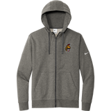 Seacoast Spartans (Ice Hockey) Nike Club Fleece Sleeve Swoosh Full-Zip Hoodie